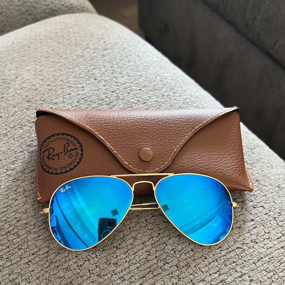 Ray-ban aviator blue